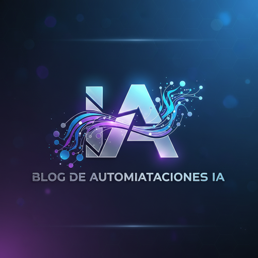 Logo Blog IA Imagen de un logotipo de un blog de automatizaciones con IA